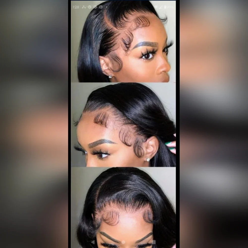 Human Hair Lace Wig - Picture 2 of 5